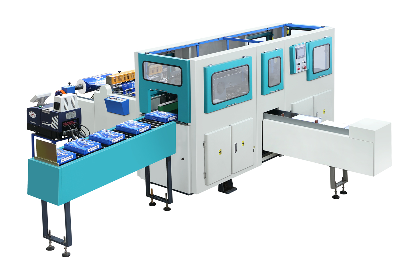 A4 paper packaging machine characteristics