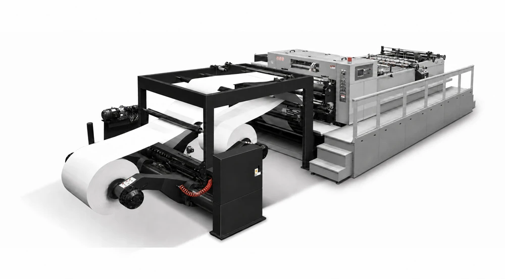 MS 150 Double Rotary Paper Sheeting Machine